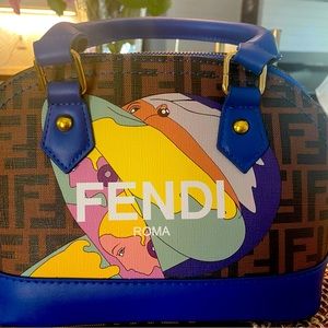 Woman’s Fendi purse.